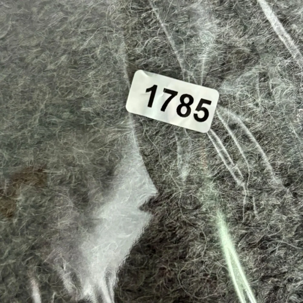 NEW Free People Prima Donna Knit Wool Blend Cropped Bolero Romantic Charcoal OS - Picture 7 of 7